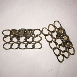 Vintage Gold Shoe Clips